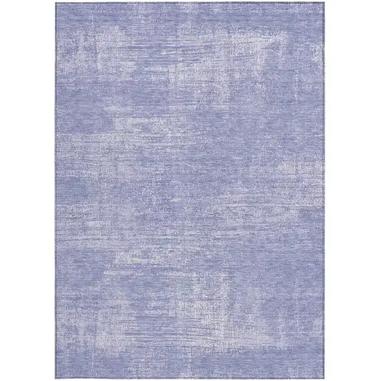 Lavender Purple And Lilac Abstract Washable Indoor Outdoor Area Rug Photo 6