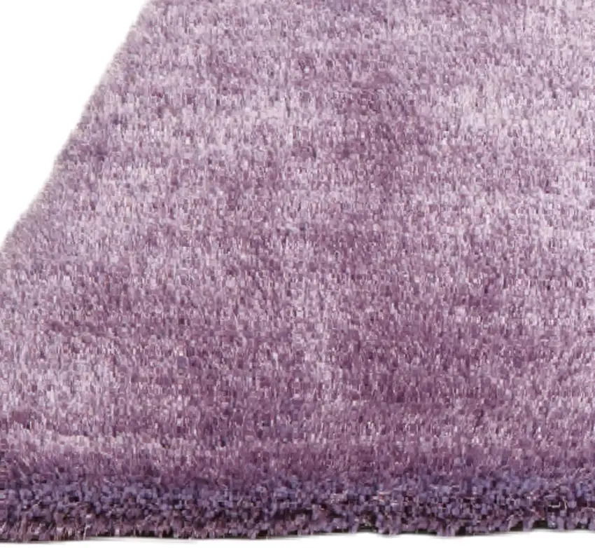 Lavender Shag Hand Tufted Area Rug Photo 4