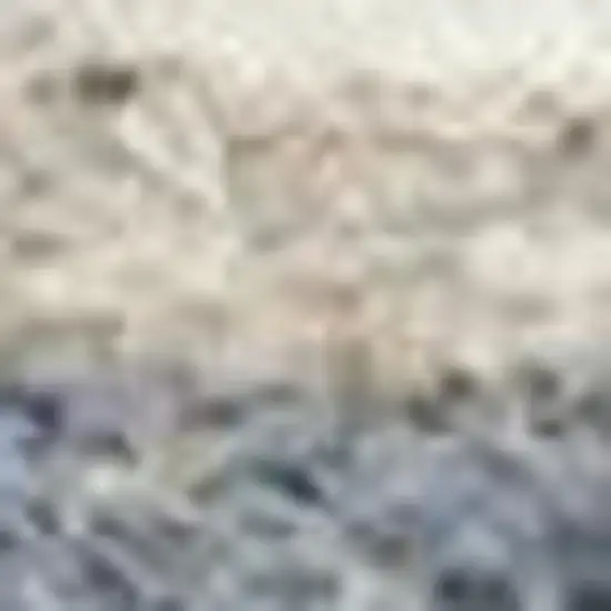 Light Blue Gray and Beige Abstract Shag Area Rug Photo 3