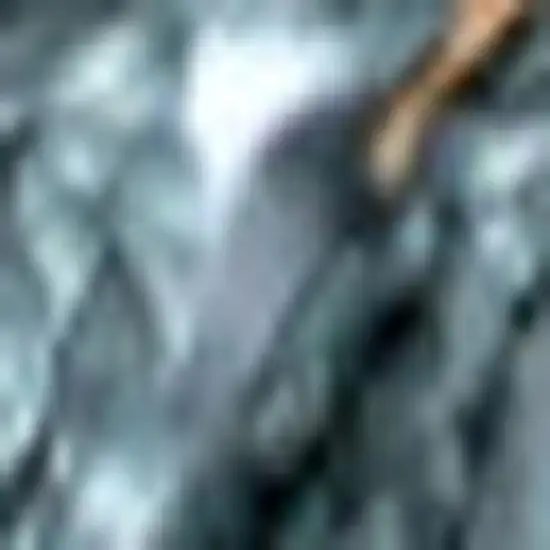 Light Blue Jute Handmade Area Rug With Fringe Photo 3