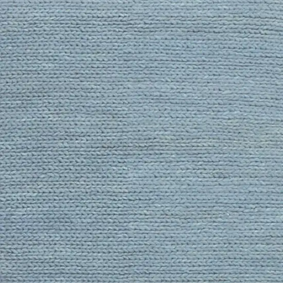 Blue And Ivory Wool Hand Tufted Area Rug Photo 4