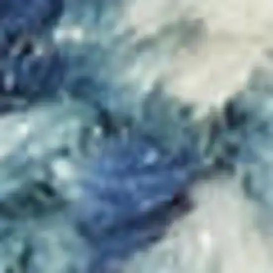 Blue And Ivory Abstract Area Rug Photo 1