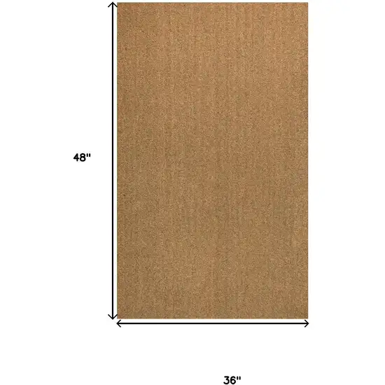 Light Brown Indoor Outdoor Area Rug Photo 6