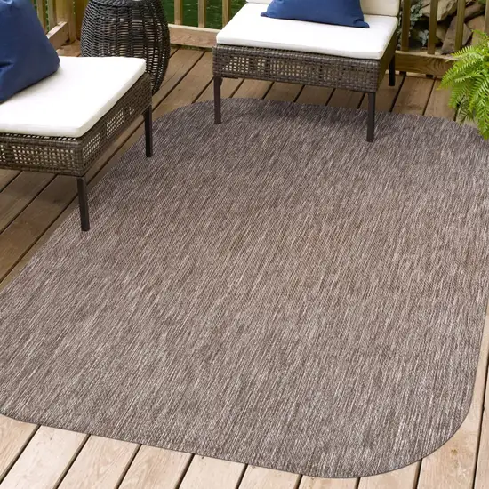 Light Brown Indoor Outdoor Area Rug Photo 8