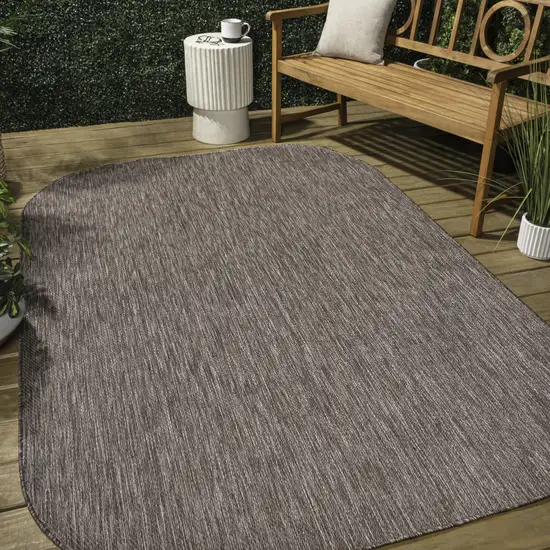Light Brown Indoor Outdoor Area Rug Photo 7
