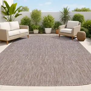 Photo of Light Brown Indoor Outdoor Area Rug