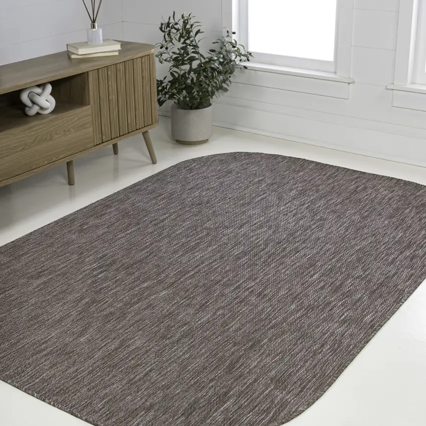 Light Brown Indoor Outdoor Area Rug Photo 5