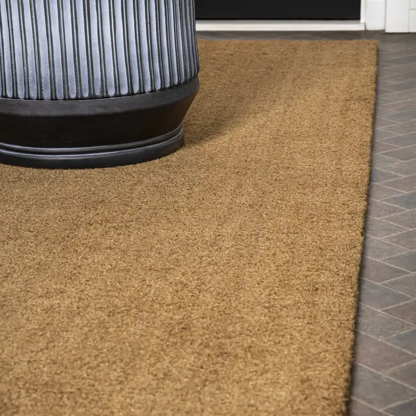 Light Brown Indoor Outdoor Area Rug Photo 7