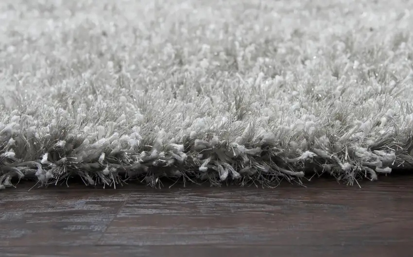 Light Gray And Silver Hand Tufted Area Rug Photo 4