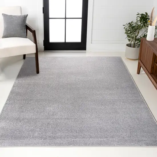 Light Gray Area Rug Photo 9