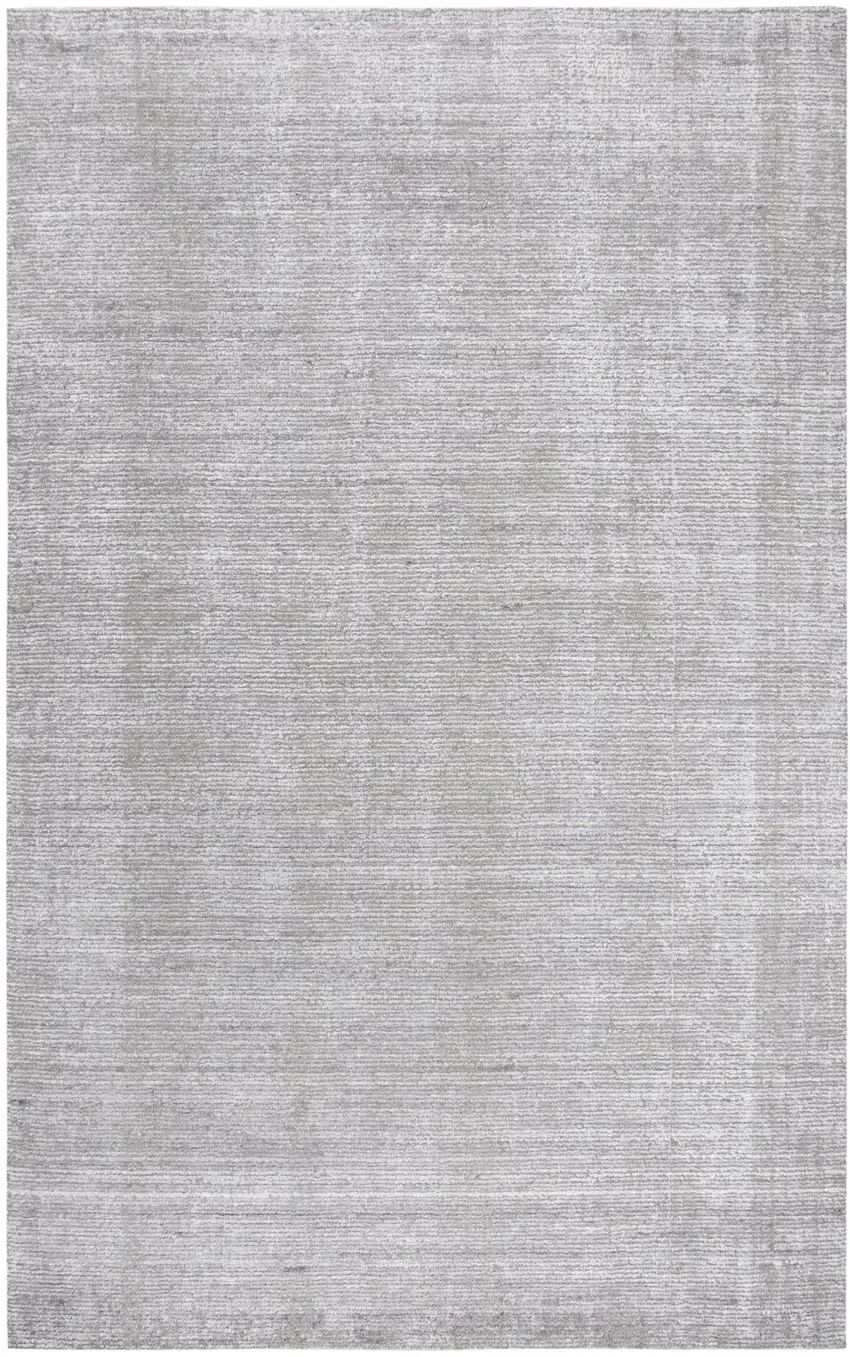 Light Gray Beige And Ivory Wool Hand Loomed Area Rug Photo 1