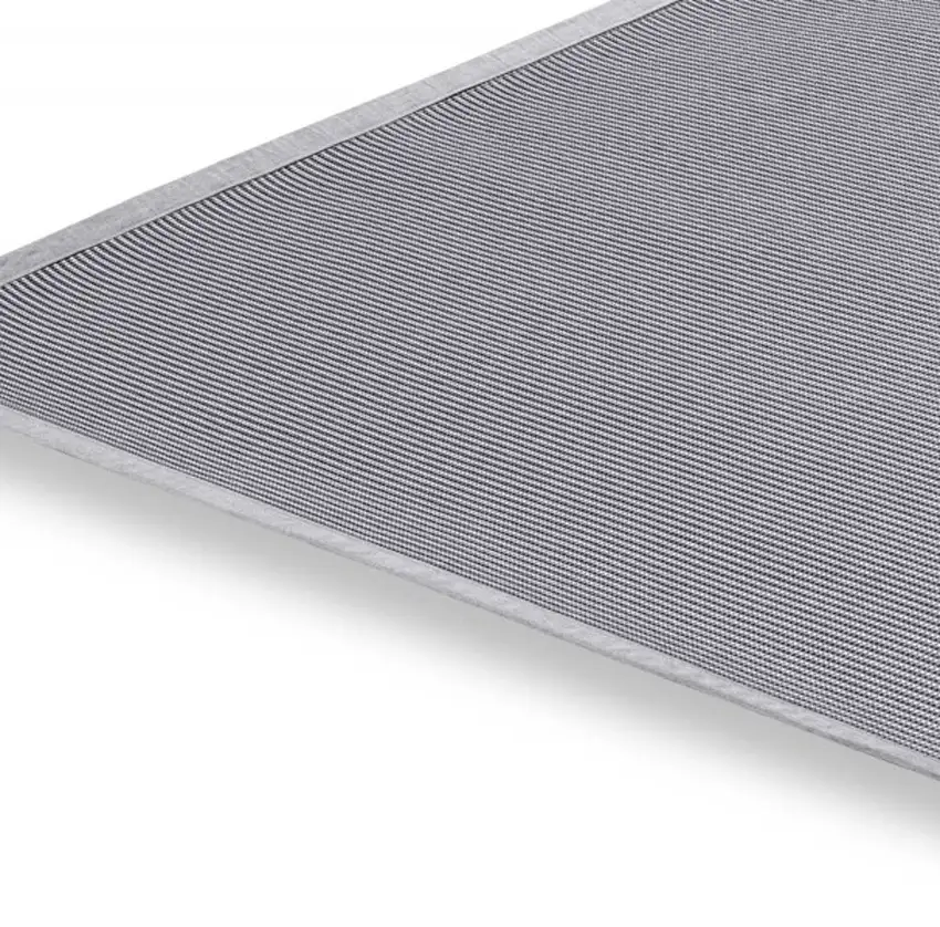Light Gray Sunbrella Indoor Outdoor Small Rug Photo 4