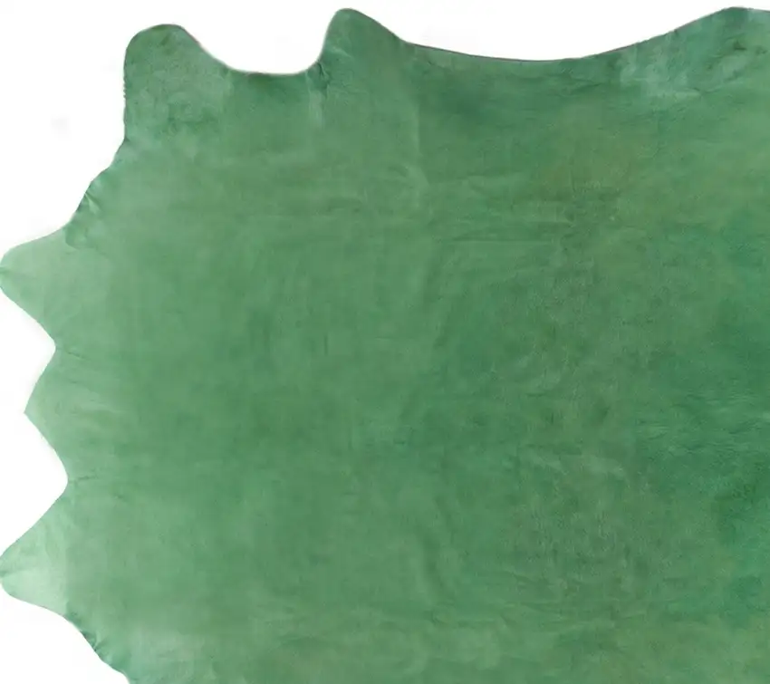 Green Cowhide Cowhide Area Rug Photo 4