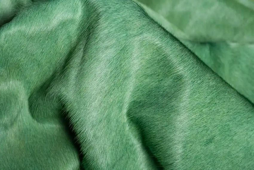 Light Green Cowhide - Rug Photo 2