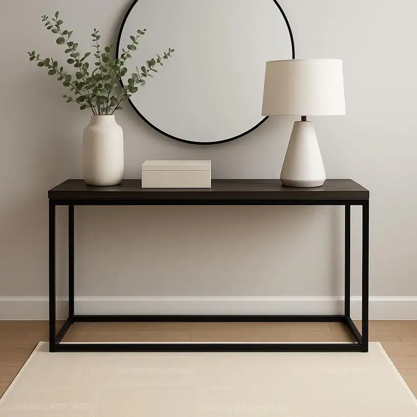 Light Taupe Geometric Area Rug Photo 1