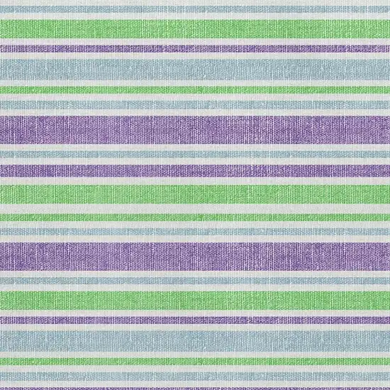 Lime Green And Purple Striped Washable Area Rug With UV Protection Photo 2