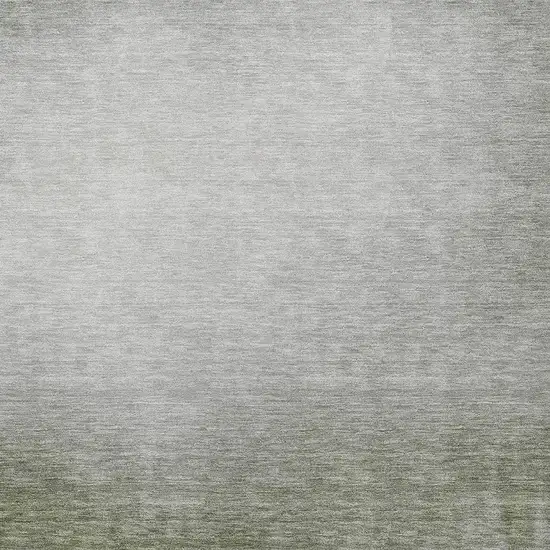 Lime Green Brown And Beige Abstract Washable Indoor Outdoor Area Rug Photo 2