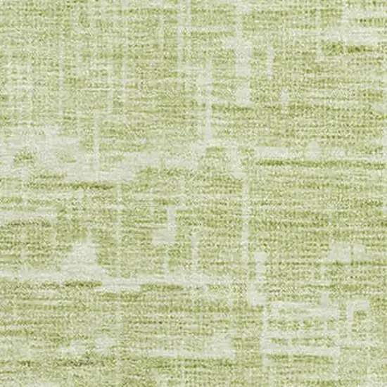 Lime Green Gray And Charcoal Ombre Washable Area Rug With UV Protection Photo 2