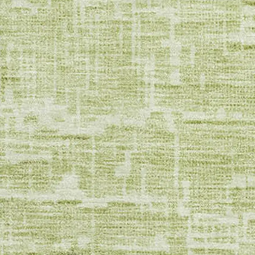 Lime Green Gray And Charcoal Ombre Washable Area Rug With UV Protection Photo 2