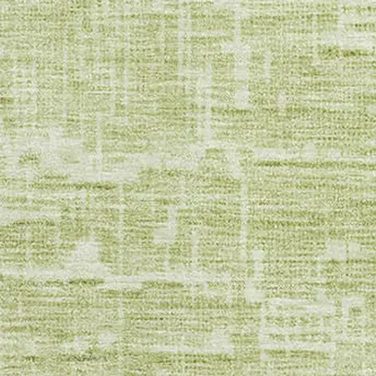 Lime Green Gray And Charcoal Ombre Washable Area Rug With UV Protection Photo 2