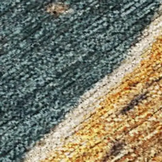 Linen And Charcoal Abstract Washable Indoor Outdoor Area Rug Photo 3