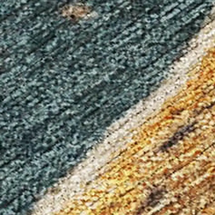 Linen And Charcoal Abstract Washable Indoor Outdoor Area Rug Photo 3