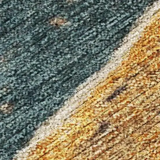 Linen And Charcoal Abstract Washable Indoor Outdoor Area Rug Photo 4