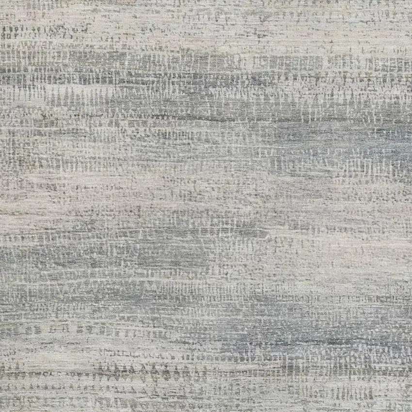 Linen And Gray Abstract Washable Area Rug With UV Protection Photo 3