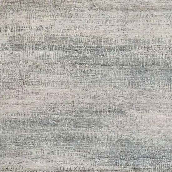 Linen And Gray Abstract Washable Area Rug With UV Protection Photo 3