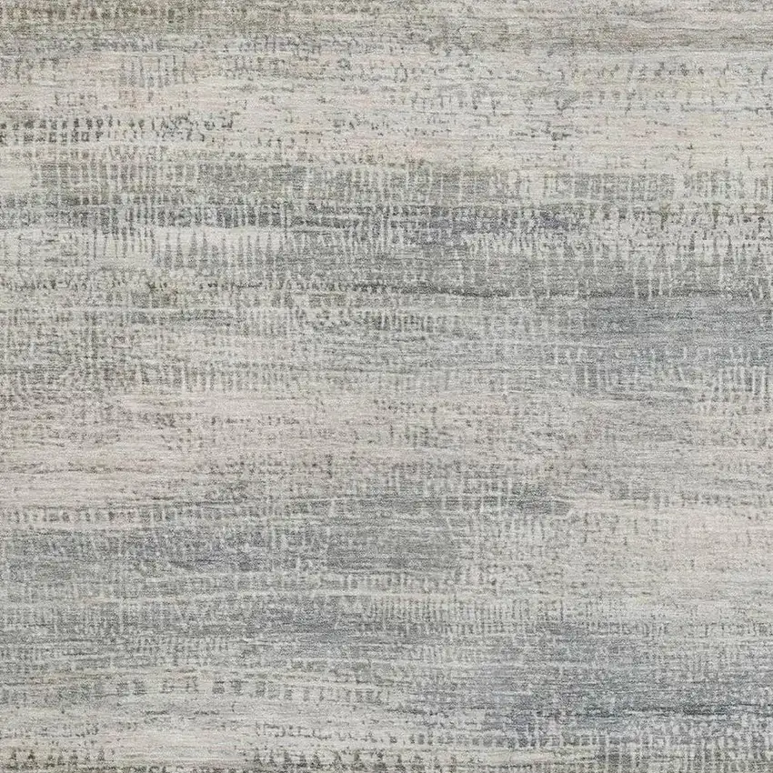 Linen And Gray Abstract Washable Area Rug With UV Protection Photo 3