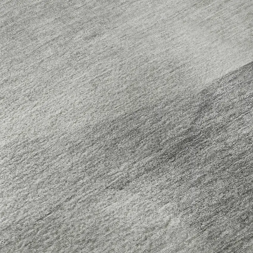 Linen And Gray Abstract Washable Area Rug With UV Protection Photo 7