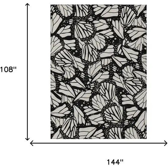 Linen And Ivory Animal Print Washable Indoor Outdoor Area Rug Photo 5