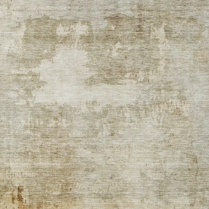 Linen Black And Copper Abstract Washable Indoor Outdoor Area Rug Photo 4