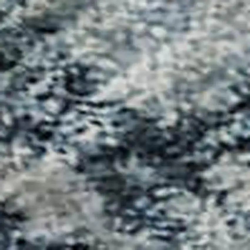 Linen Gold And Teal Abstract Washable Area Rug With UV Protection Photo 2