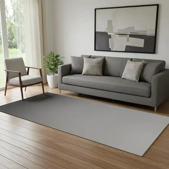 Linen Green And Blue Abstract Washable Area Rug With UV Protection Photo 2