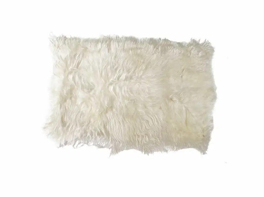 Long Haired Icelandic Sheepskin Area Rug Photo 1