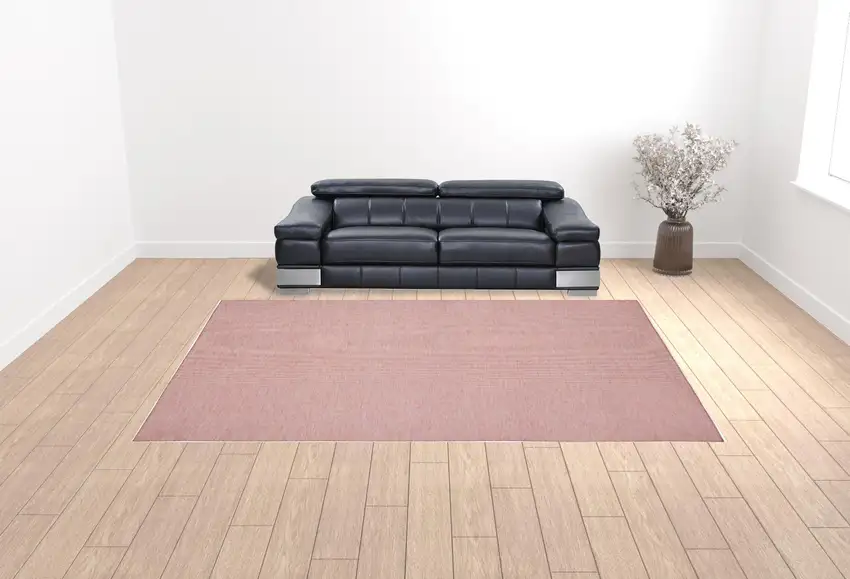 Maroon Power Loom Area Rug Photo 2