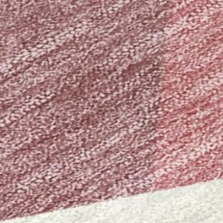 Mauve And Pink Geometric Washable Indoor Outdoor Area Rug Photo 3