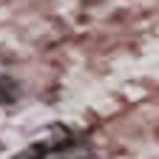 Mauve And Plum Striped Washable Area Rug With UV Protection Photo 3