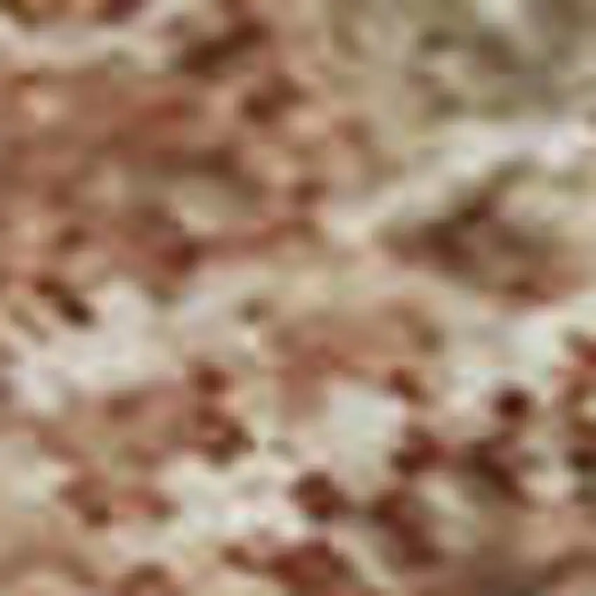 Mauve Beige And Pink Striped Washable Area Rug With UV Protection Photo 2