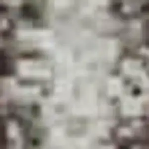 Photo of Mauve Blue And Beige Striped Washable Area Rug With UV Protection