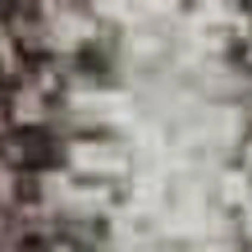 Mauve Blue And Beige Striped Washable Area Rug With UV Protection Photo 1