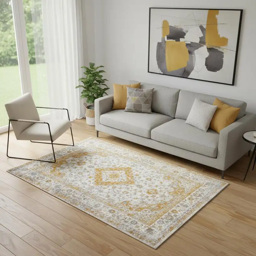 Medallion Area Rug Photo 1