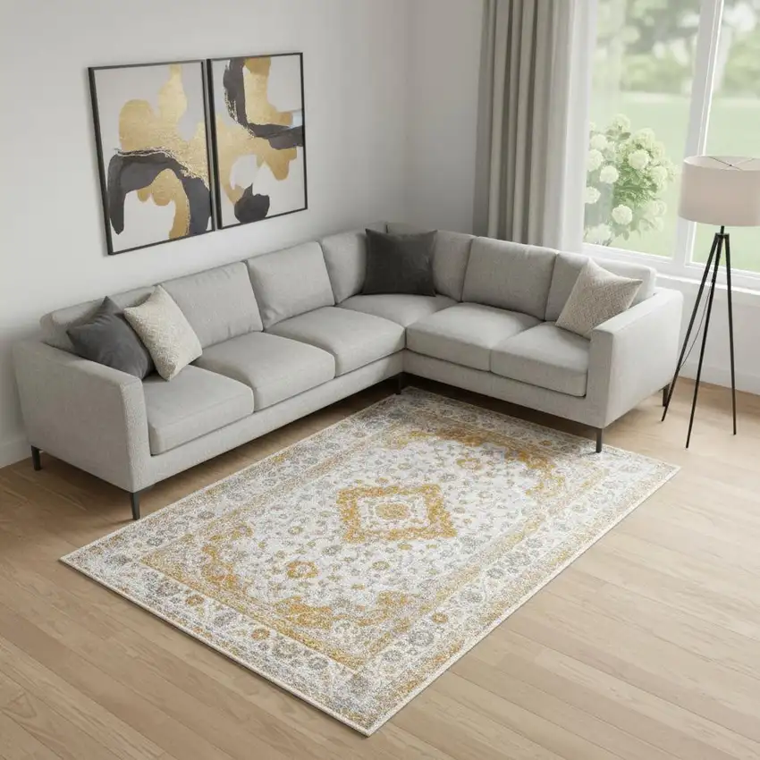 Medallion Area Rug Photo 1