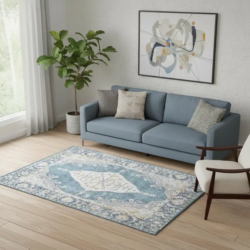 Medallion Area Rug Photo 1