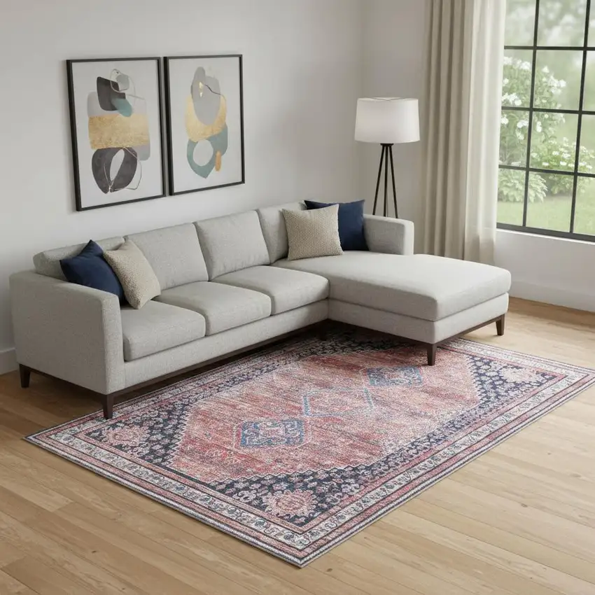 Medallion Area Rug Photo 1