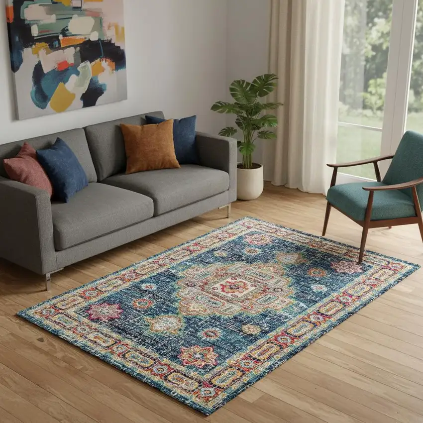 Medallion Area Rug Photo 1