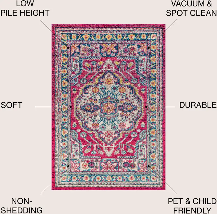 Medallion Area Rug Photo 8