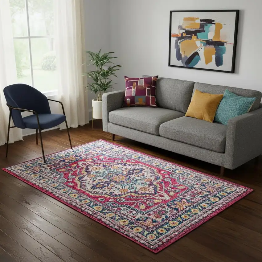 Medallion Area Rug Photo 1