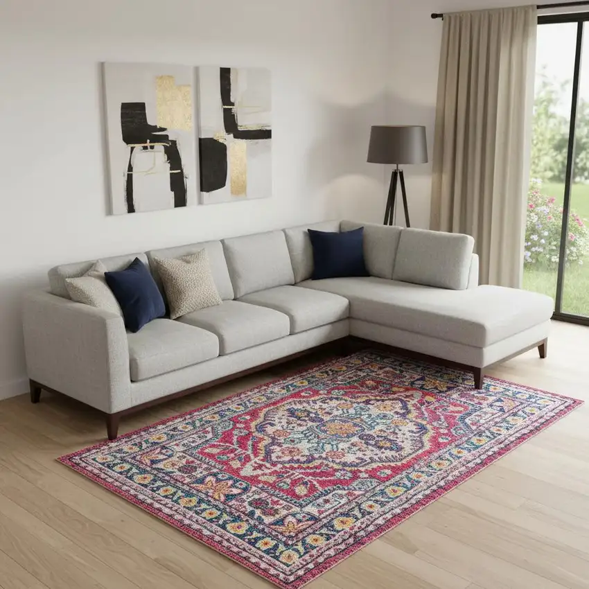 Medallion Area Rug Photo 1